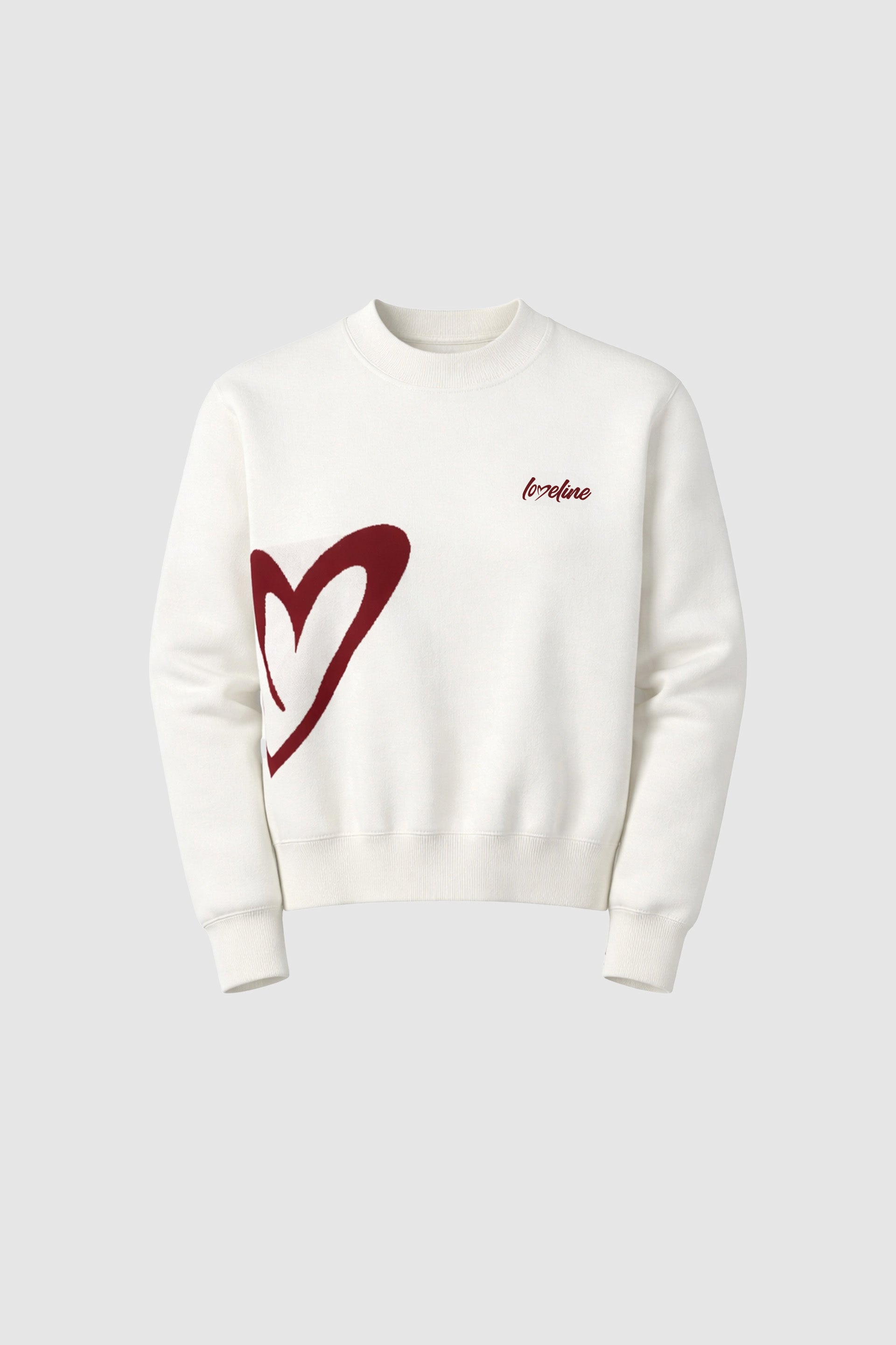 CREAM WHITE Knit Sweater