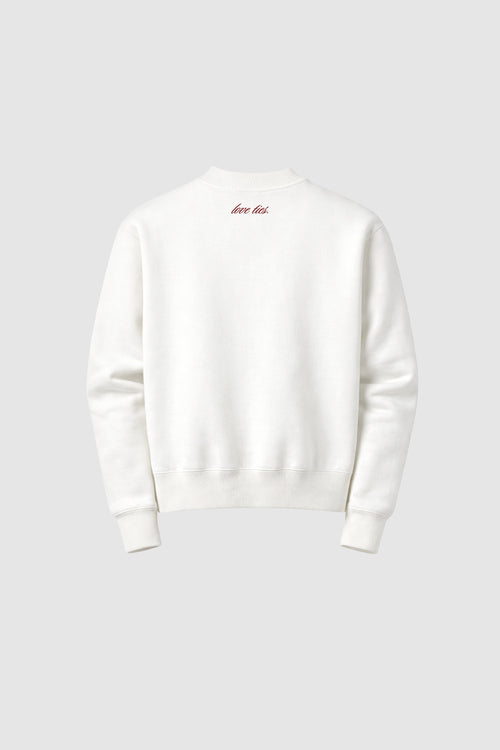 CREAM WHITE Knit Sweater